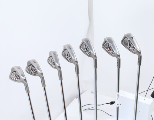 Ping I15 Black Dot Iron Set 4-Pw Stiff Flex Ping Awt Steel 13498974 Good