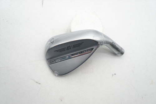 New Titleist Vokey Sm10 Chrome F Grind 52* 8 Bounce Wedge Club Head Only 3-15-B