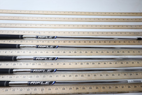 Project X Rifle Tour Flighted 6.0 Stiff 34.5-37.25 Iron Shaft Pulls 5Pc .355  21