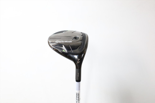 Taylormade Qi35 21° 7 Fairway Wood Extra Stiff Flex Even Flow T1100 White Good
