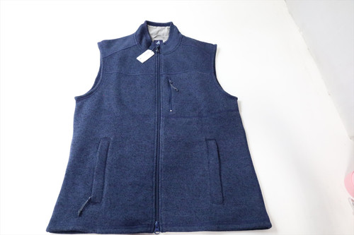 Johnnie-O Golf Full Zip Vest  Mens Size  Medium Wake Regular  New INV13004923