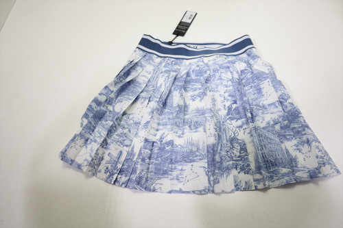 Greyson Huntress Toile Leo Skorts Womens Size Small Vintage Indigo INV13151546