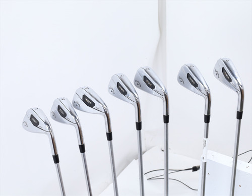 Callaway Rogue St Pro Iron Set 4-Pw Stiff Flex Project X Io Steel 13531999 Good