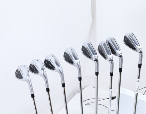 Taylormade Qi Iron Set 5-Pw, Aw, Sw Stiff Flex Kbs Max Mt 85 Steel 13550653 Good