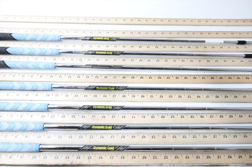 True Temper Dynamic Golf Mid 115 R300 34.5-37.35 Iron Shaft Set Pulls 7Pc 003802