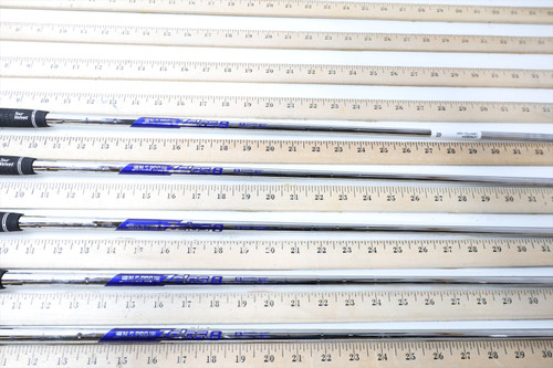 Nippon Ns Pro Zelos 7 74G Senior 34-35.5 Iron Shaft Set Pulls 5Pc