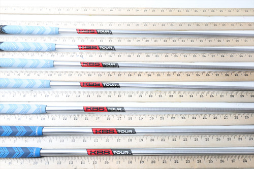 Kbs Tour C Taper 130G X-STIFF 34.25-37.25 Iron Shaft Set Pulls 7Pc .355 13196490