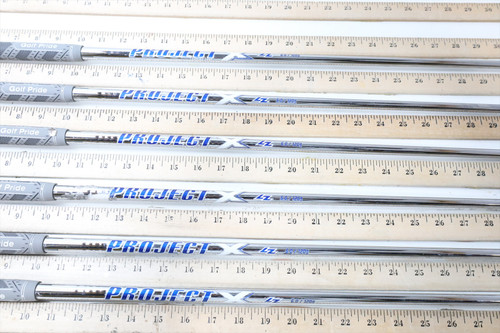 Project X Lz 6.0 120G Stiff 34.25-36.75 Iron Shaft Set Pulls 6Pc .355 Nv13573610