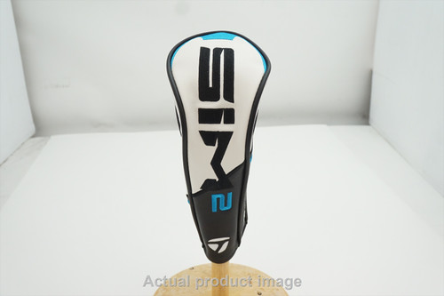 TaylorMade Golf Sim 2 SIM2 Fairway Wood Headcover Good White/Blue 2021