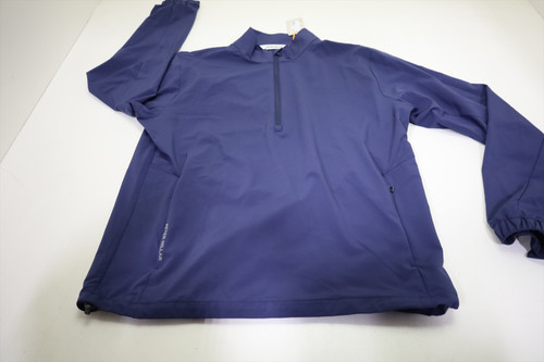 Peter Millar Golf Dunes Half-Zip Pullover Mens Size Medium NAV INV13166038