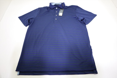 Greyson Golf Turret Polo Mens Size Medium Maltese Blue/Jesper New INV13098500