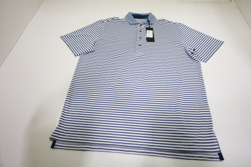 Greyson Golf Cypress Polo Mens Size Medium Shadow/Arctic New INV13097900