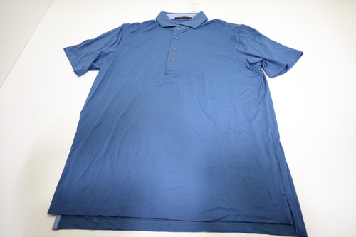 Greyson Golf Cayuse Polo  Mens Size  Medium Fjord Regular  New INV13385248