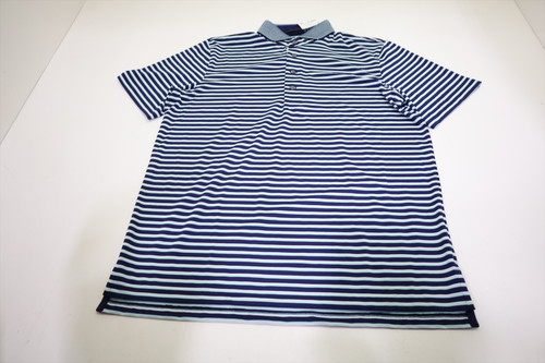 Greyson Golf Stamped Polo Mens Size Medium Maltese Blue New