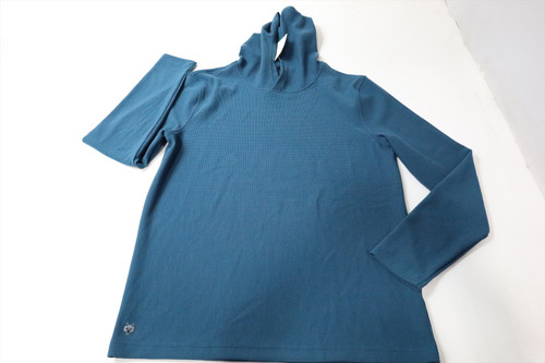 Greyson Golf Hoodie Pullover  Mens Size  Medium Aegean Regular  New INV13100297