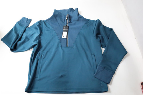 Greyson Golf Wren 1/4 Zip Pullover Womens Size Small Aegean New INV12642749