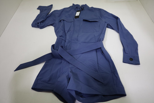 Greyson Phoenix Romper Dress Womens Size Small Vintage Indigo New INV13107283