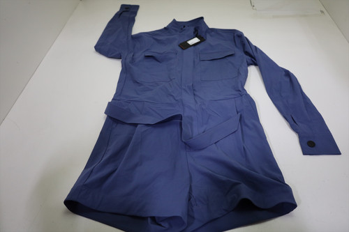 Greyson Phoenix Romper Dress Womens Size Small Vintage Indigo New INV13142778