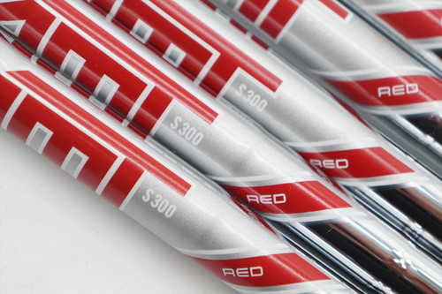 New True Temper Amt Red S300 Stiff 4-Pw Steel Iron Set Shafts .355