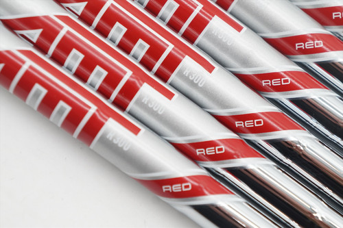 New True Temper Amt Red R300 Regular 4-Pw Steel Iron Set Shafts