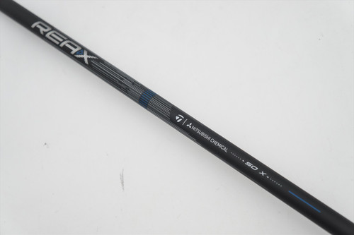 Mitsubishi Reax Blue Mid Rotation 50 X-Stiff 44.75" Driver Shaft Taylormade Qi4D