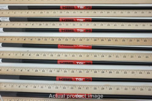 Uncut KBS TGI 95g TOUR STIFF 36"-38.5" 4-PW Iron Shaft Set PULLS .355T 85-90mph