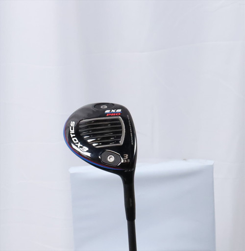 Tour Edge Exotics Exs Pro 13.5° 3 Fairway Wood Stiff Hzrdus Smoke Yellow 3588366