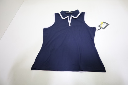 G/Fore Golf Sleeveless Polo  Womens Size  Small TWLT Regular  New INV13523206