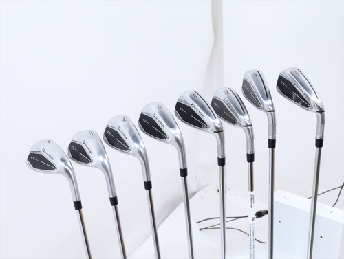 Taylormade Qi Iron Set 5-Pw, Aw, Sw Regular Flex Kbs Max Mt Steel 13588295 Good
