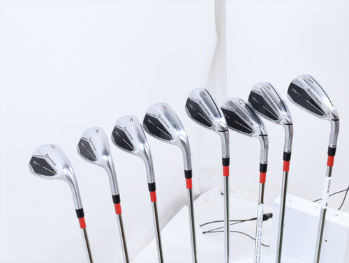 Taylormade Qi Iron Set 5-Pw, Aw, Sw Regular Flex Kbs Max Mt Steel 13588447 Good