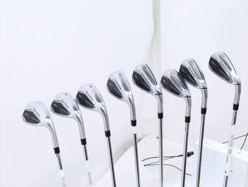 Taylormade Qi Iron Set 5-Pw, Aw, Sw Regular Flex Kbs Max Mt Steel 13586780 Good