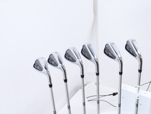 Callaway Paradym X Iron Set 7-Pw, Aw, Gw Senior Ascent 50 Graphite 13572859 Good