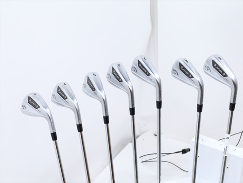 Callaway Apex Ai200 Iron Set 5-Pw, Aw Stiff Flex Project X Lz Steel 3594996 Good