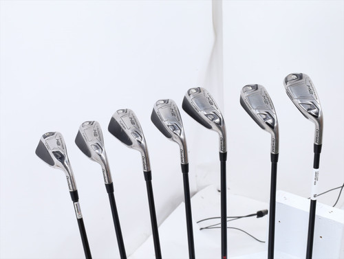 Cleveland Launcher Hb Turbo Iron Set 6-Pw, Aw, Sw Senior Graphite 13571586 Good