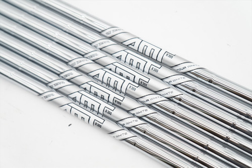 New True Temper Amt Tour White R300 Regular 4-Pw Iron Set Shafts .355 3-6-B