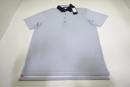 Greyson Golf Moon and Mountain Polo Mens Size Medium Jellyfish New INV13098310