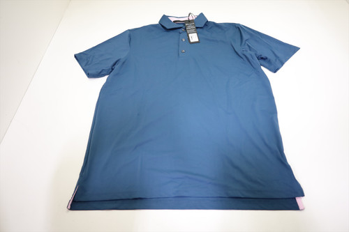 Greyson Golf Cayuse Polo  Mens Size  Medium Aegean Regular  New INV13101808
