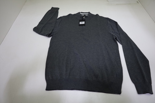 G/Fore Golf COOLING COTTON 1/4 ZIP Sweater Mens Size Medium CHAM New INV13390288