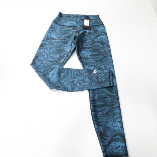 Greyson Magic Dragon Luna Legging Pants Womens Small Aegean INV13098766
