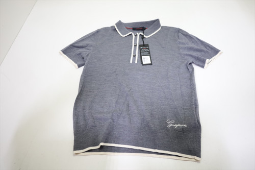 Greyson 75% Wool/25% Silk Sweater Womens Size Small Smoke Heather INV13120248