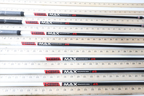 Kbs Max Graphite Iron Lady 34.25-41 Iron Shaft Set Pulls 7Pc .355 13449358