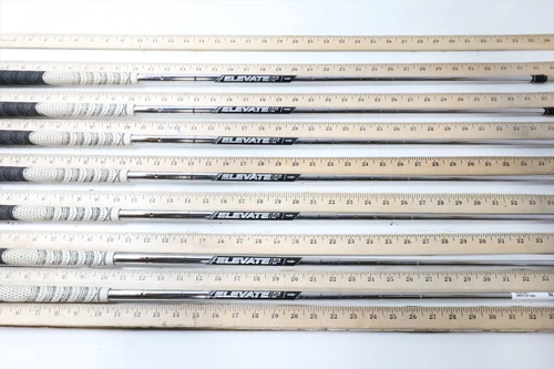 True Temper Elevate Ets Vss 95G Regular 36.5-39.5 Iron Shaft Set Pulls 7Pc 67851
