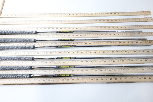True Temper Dynam Gold Mid S300 100G 36-38.5 Iron Shaft Set Pulls 6Pc .355 82102