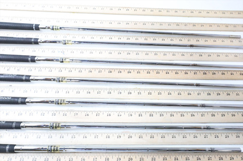 True Temper Dynam Gold S300 130G 33.5-37.5 Iron Shaft Set Pulls 7Pc .355 486952