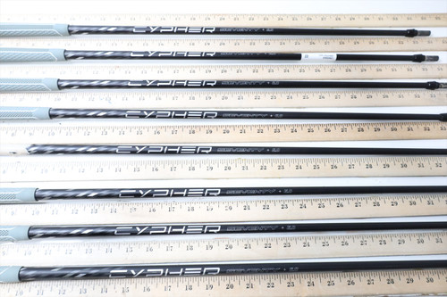 True Temper Cypher 2.0 70G 6.0 S 34.25-37.25 Iron Shaft Set Pulls 8Pc .370 68065