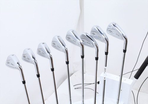 Callaway Elyte Iron Set 4-Pw, Aw Stiff Flex Vector 90 Steel 13626184 Good
