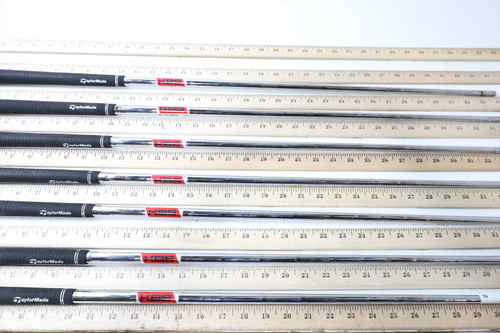 Kbs $-Taper 130G X-STIFF 34-37.25 Iron Shaft Set Pulls 7Pc .355 97720