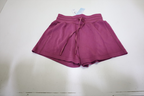 Travis Mathew Skyloft Soft Tie Shorts Womens Size Small Damson INV13047804