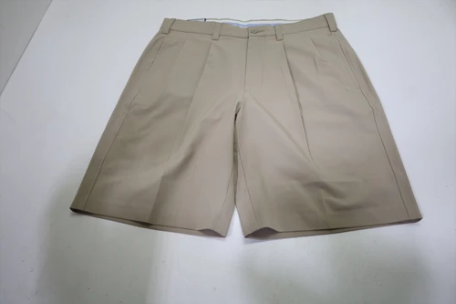 New FootJoy Golf Perf Pleated Shorts Mens Size 32 Khaki INV13474611