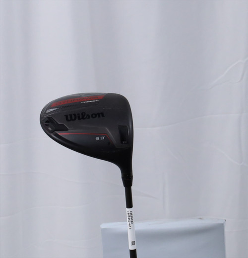 Wilson Dynapower Carbon 9° Driver Stiff Flex Even Flow Riptide 50 13680402 Good